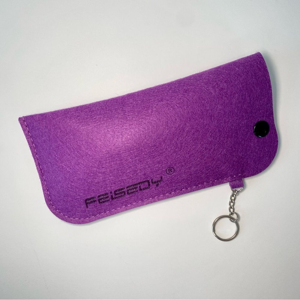 Heart Shaped Rimless Sunglasses - Purple / Festival Summer Party Pride Y2K - Picture 5 of 6